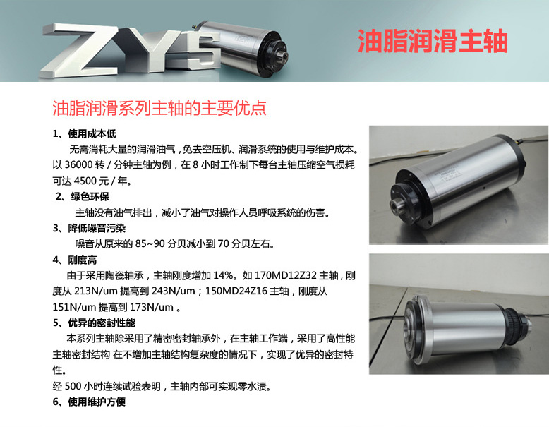 機床高速磨用電主軸150MD36Y11(2GDZ36)
